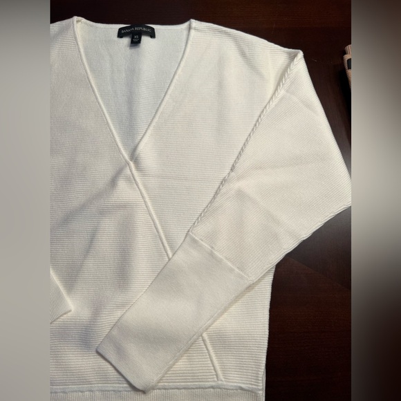 NWOT Rina Wrap Front Dress BLACK Banana Republic Sz XS - Picture 5 of 7